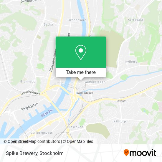 Spike Brewery map