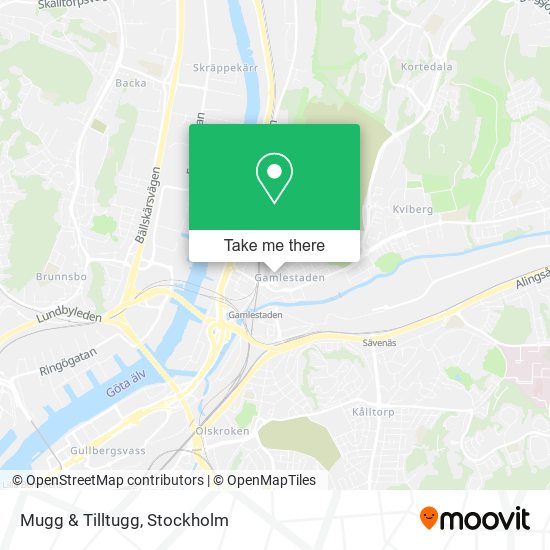 Mugg & Tilltugg map