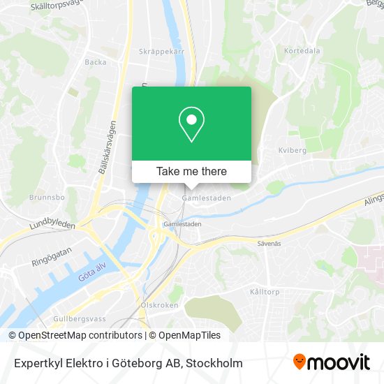 Expertkyl Elektro i Göteborg AB map