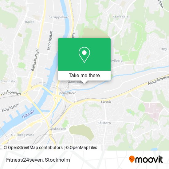 Fitness24seven map