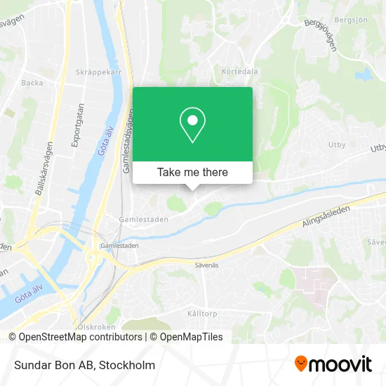 Sundar Bon AB map