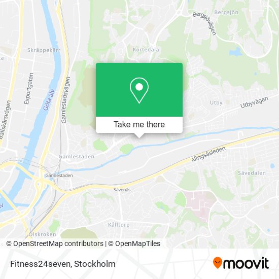 Fitness24seven map