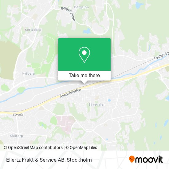 Ellertz Frakt & Service AB map
