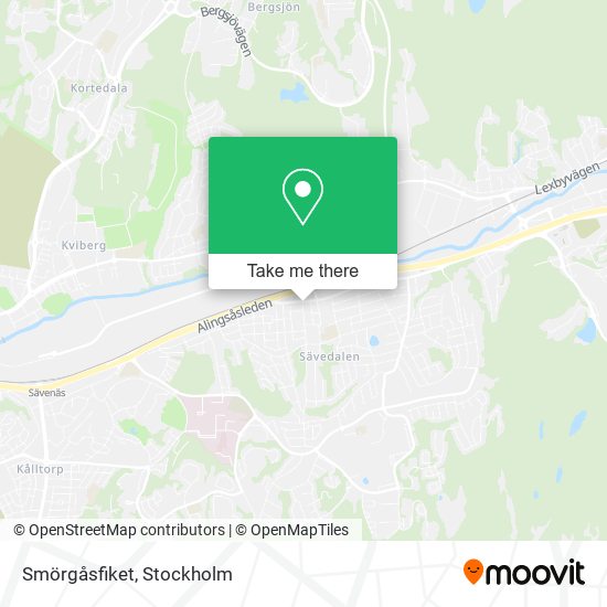Smörgåsfiket map