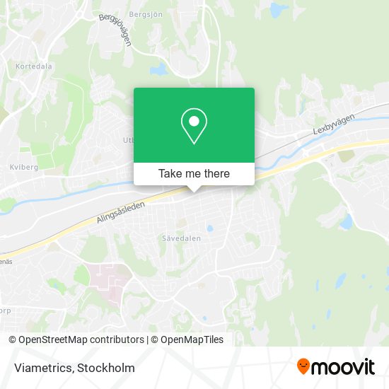 Viametrics map