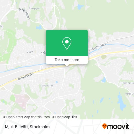 Mjuk Biltvätt map