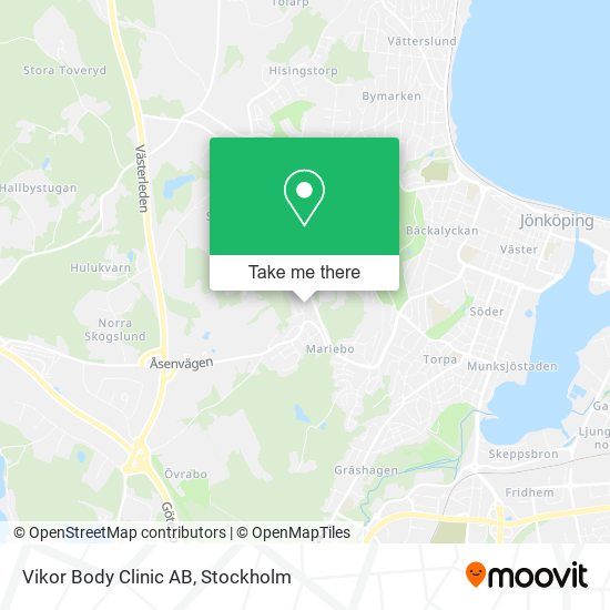 Vikor Body Clinic AB map