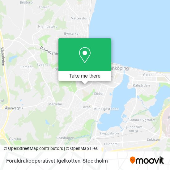 Föräldrakooperativet Igelkotten map