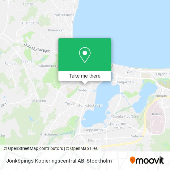 Jönköpings Kopieringscentral AB map