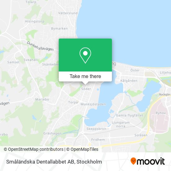 Småländska Dentallabbet AB map