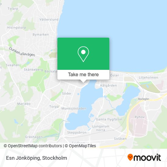 Esn Jönköping map