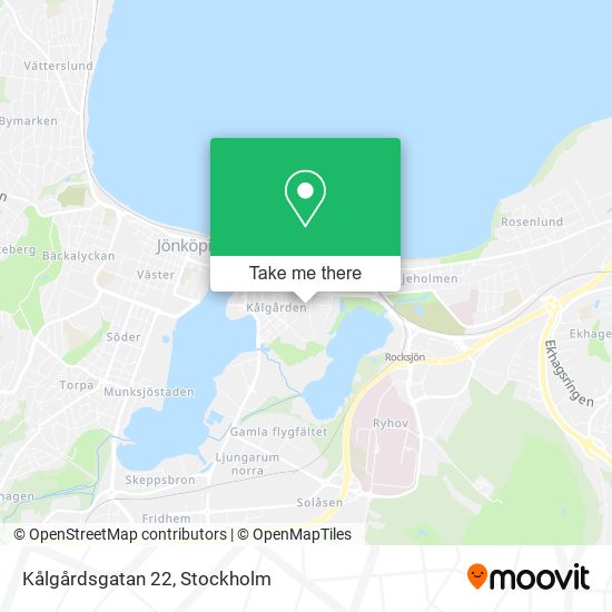 Kålgårdsgatan 22 map