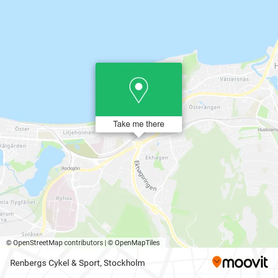 Renbergs Cykel & Sport map