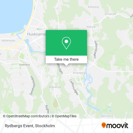 Rydbergs Event map