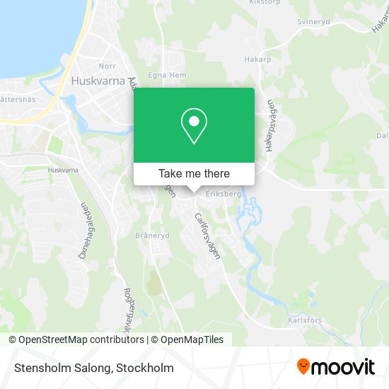 Stensholm Salong map