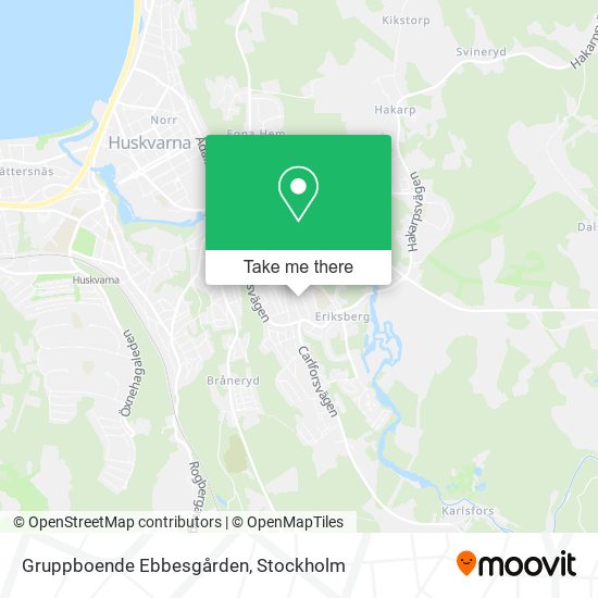 Gruppboende Ebbesgården map