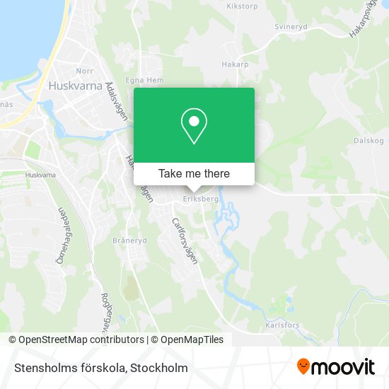 Stensholms förskola map