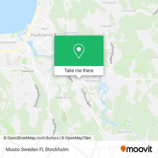 Muuto Sweden Fi map