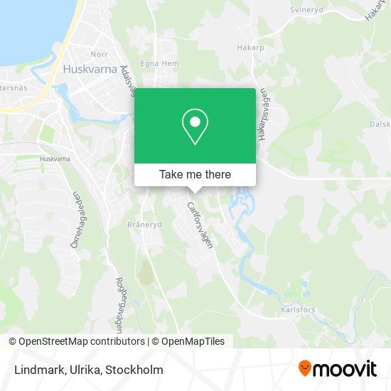 Lindmark, Ulrika map