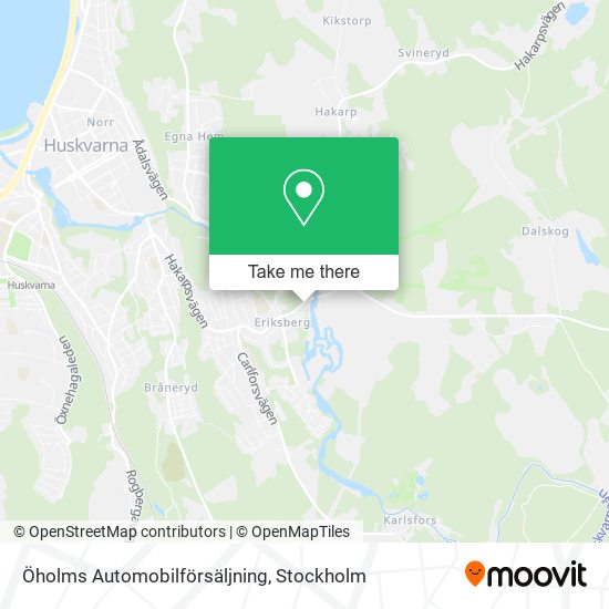 Öholms Automobilförsäljning map