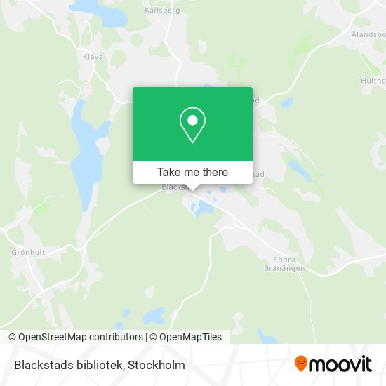 Blackstads bibliotek map