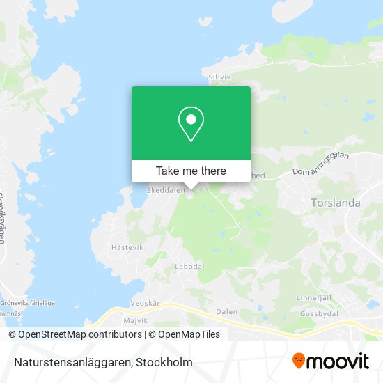 Naturstensanläggaren map