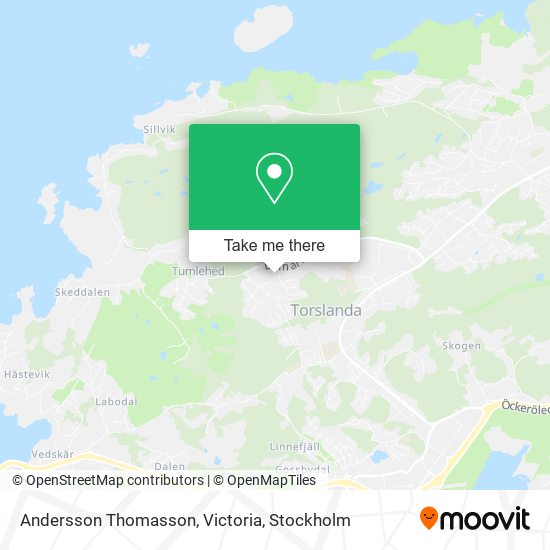 Andersson Thomasson, Victoria map