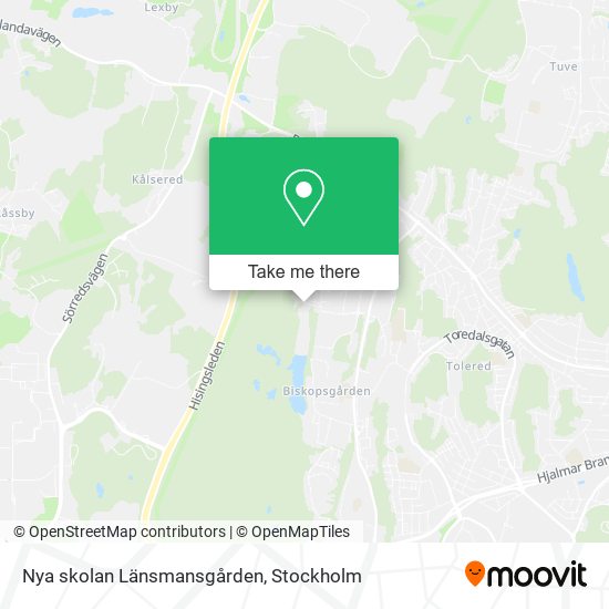 Nya skolan Länsmansgården map