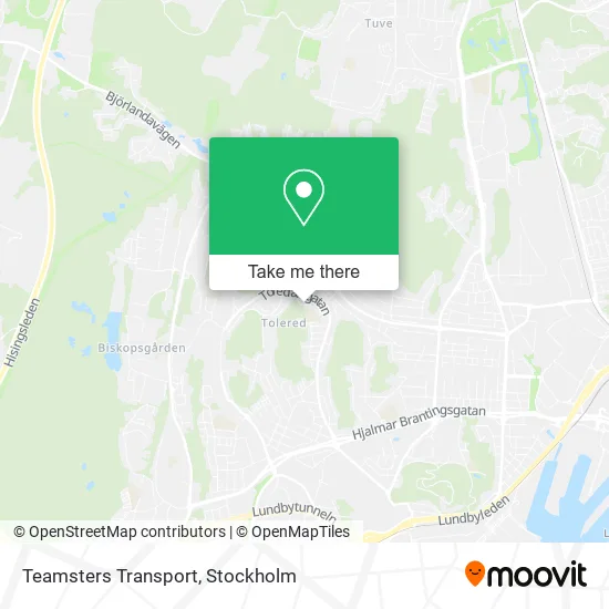 Teamsters Transport map