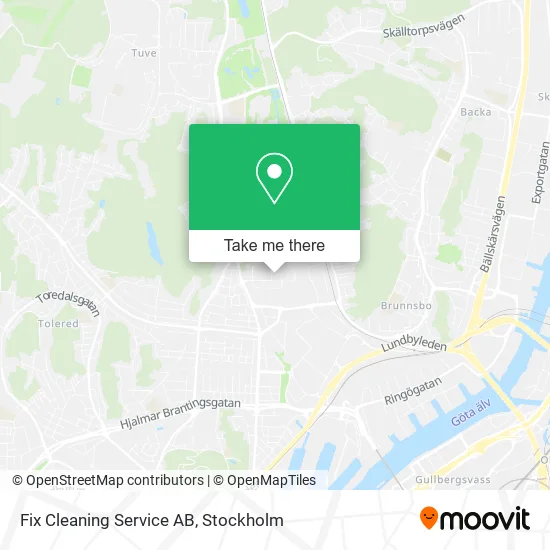 Fix Cleaning Service AB map