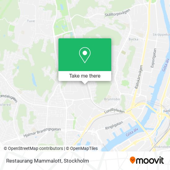 Restaurang Mammalott map