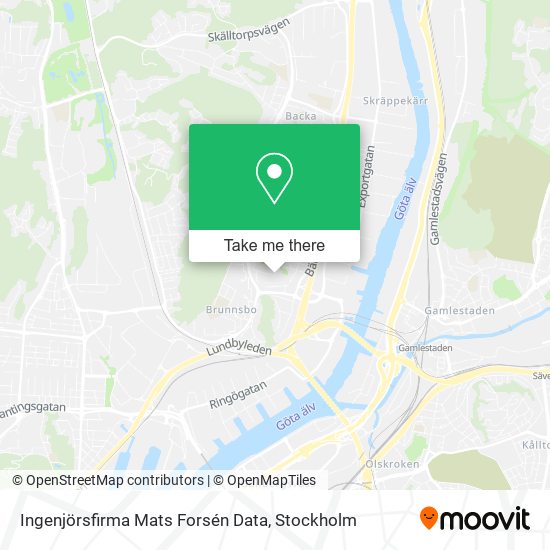 Ingenjörsfirma Mats Forsén Data map