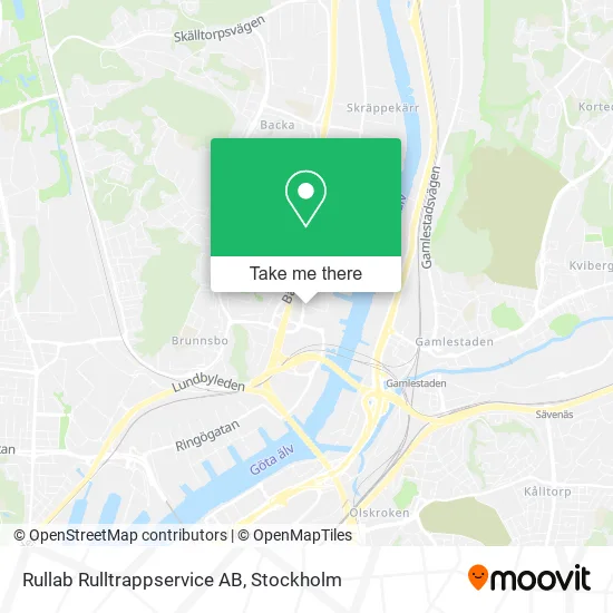 Rullab Rulltrappservice AB map