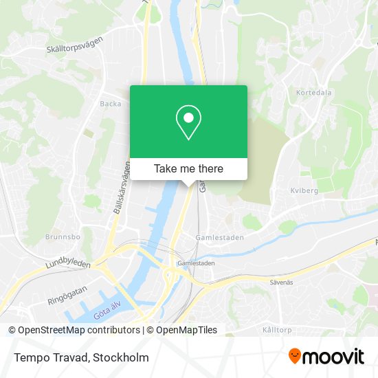 Tempo Travad map