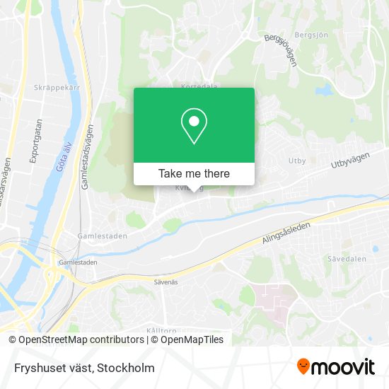 Fryshuset väst map