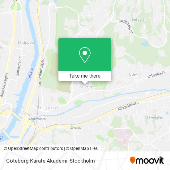 Göteborg Karate Akademi map