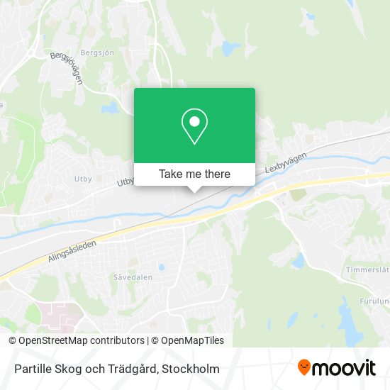 Partille Skog och Trädgård map