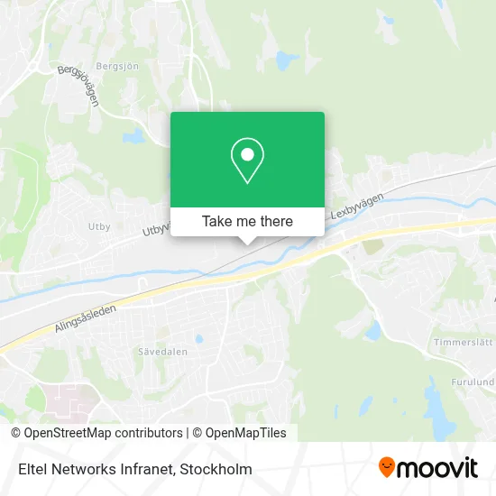 Eltel Networks Infranet map