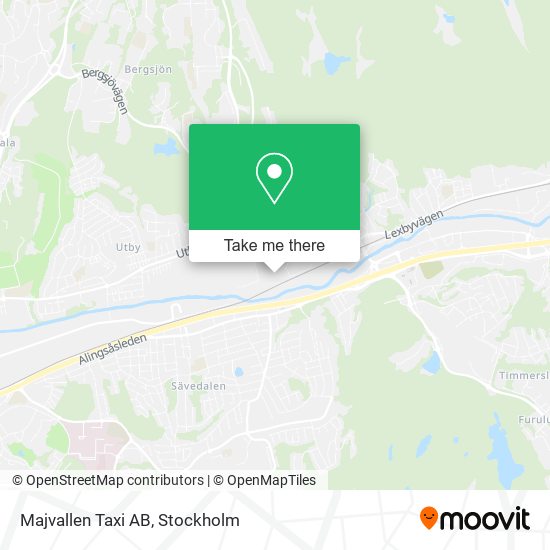 Majvallen Taxi AB map