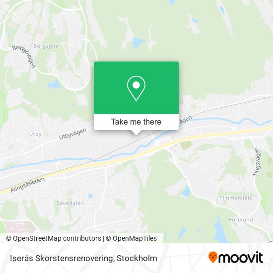 Iserås Skorstensrenovering map