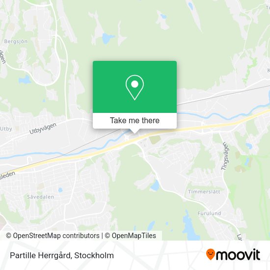 Partille Herrgård map