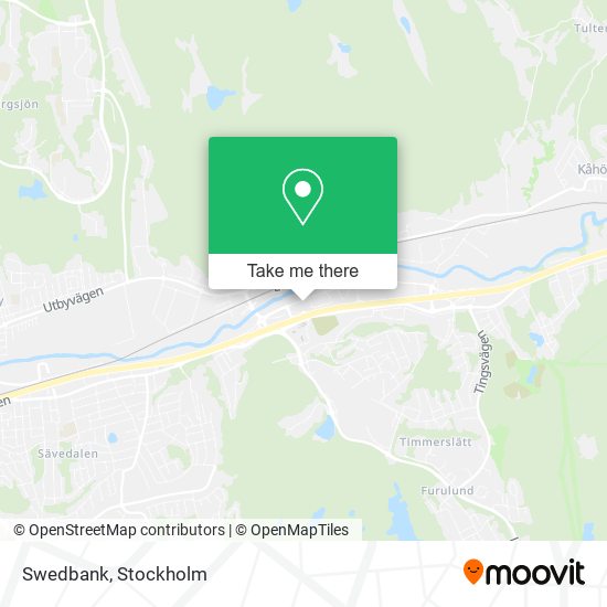 Swedbank map