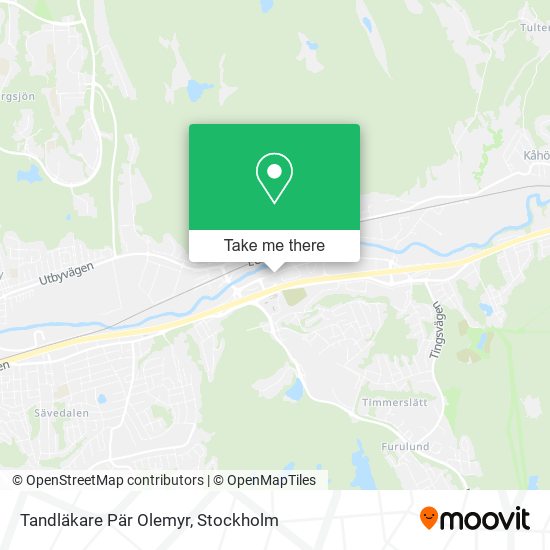 Tandläkare Pär Olemyr map