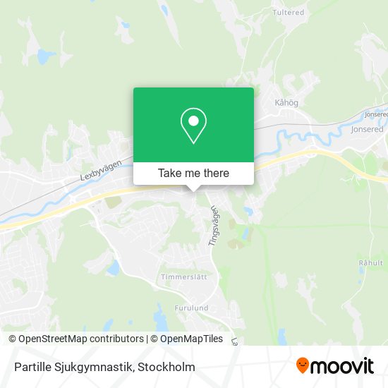 Partille Sjukgymnastik map