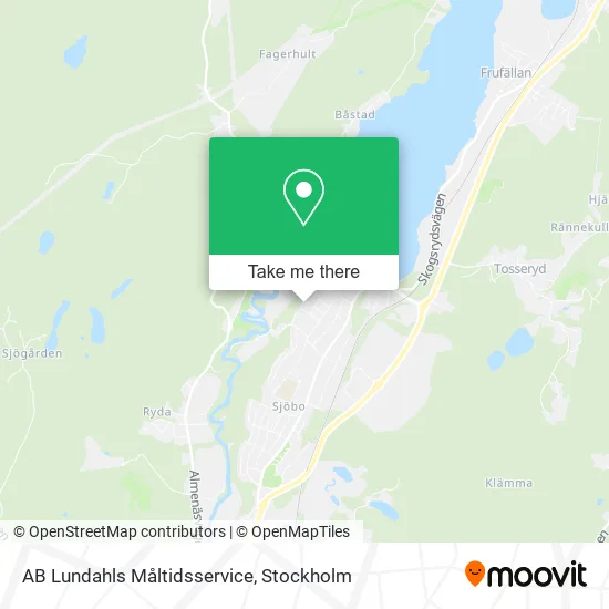 AB Lundahls Måltidsservice map