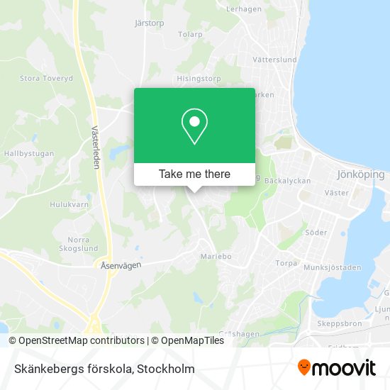 Skänkebergs förskola map