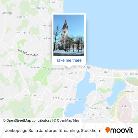 Jönköpings Sofia Järstorps församling map