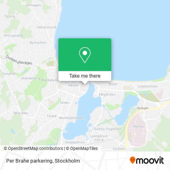 Per Brahe parkering map