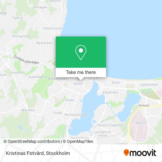 Kristinas Fotvård map