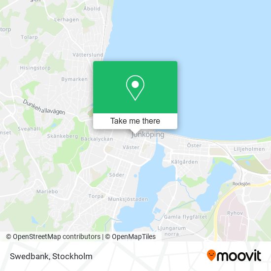 Swedbank map